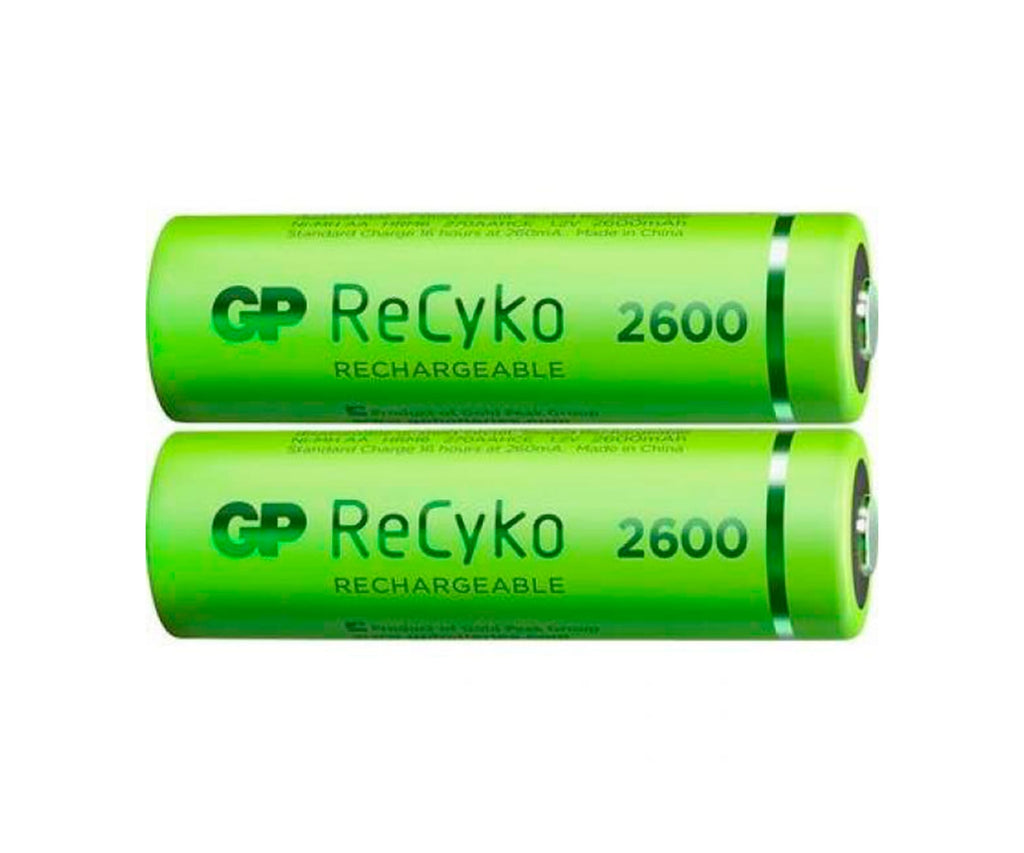 GP RECYKO 2XAA 2600MAH / PILAS RECARGABLES - detalle