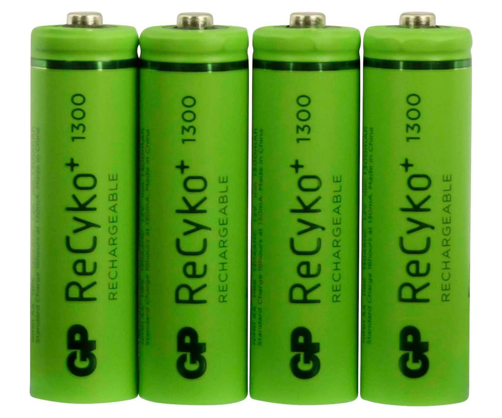 GP RECYKO 4XAA 1300MAH / PILAS RECARGABLES - detalle
