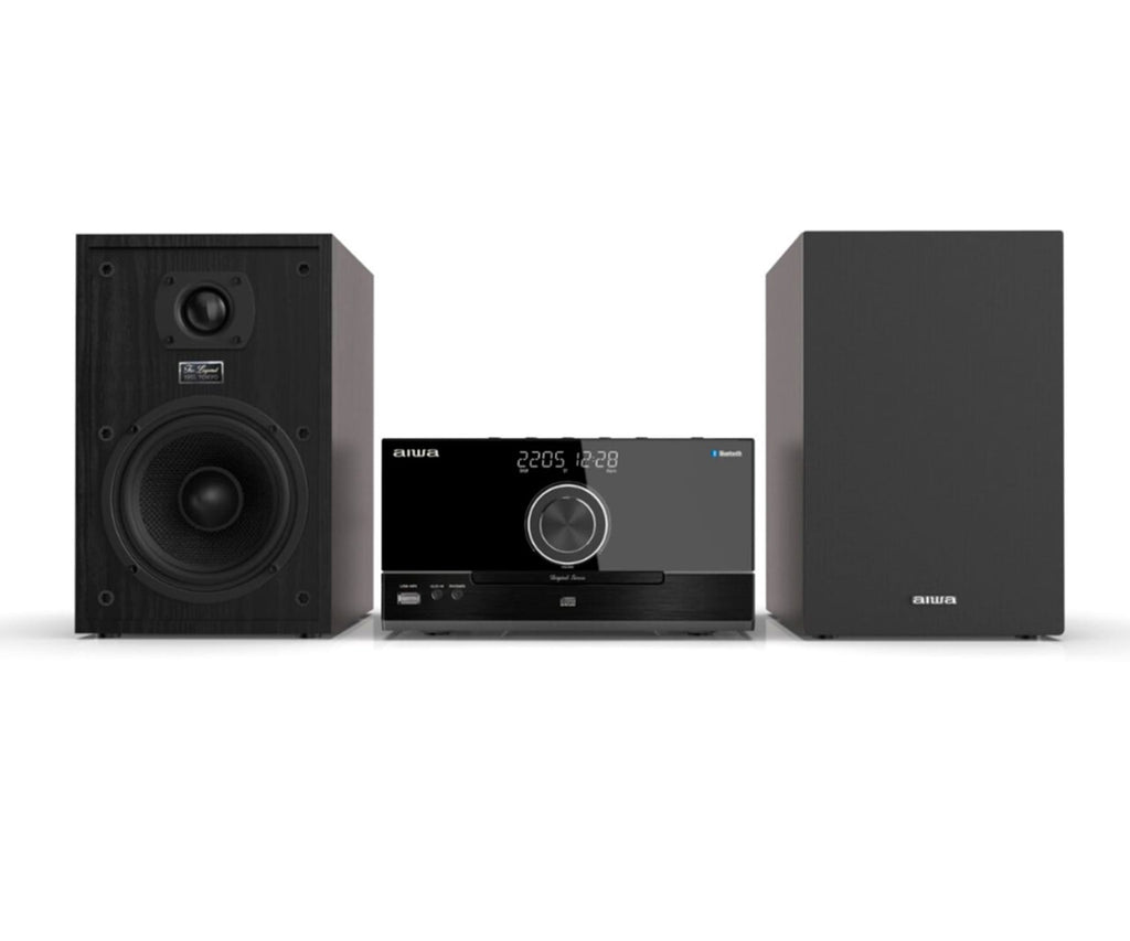 AIWA MSBTU-600 BLACK / MICROCADENA 100W CON ALTAVOCES - detalle