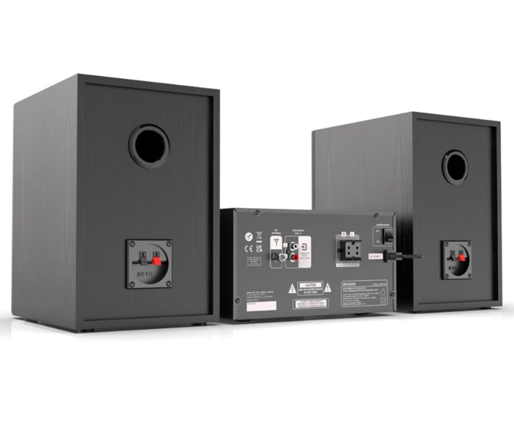 AIWA MSBTU-600 BLACK / MICROCADENA 100W CON ALTAVOCES - detalle