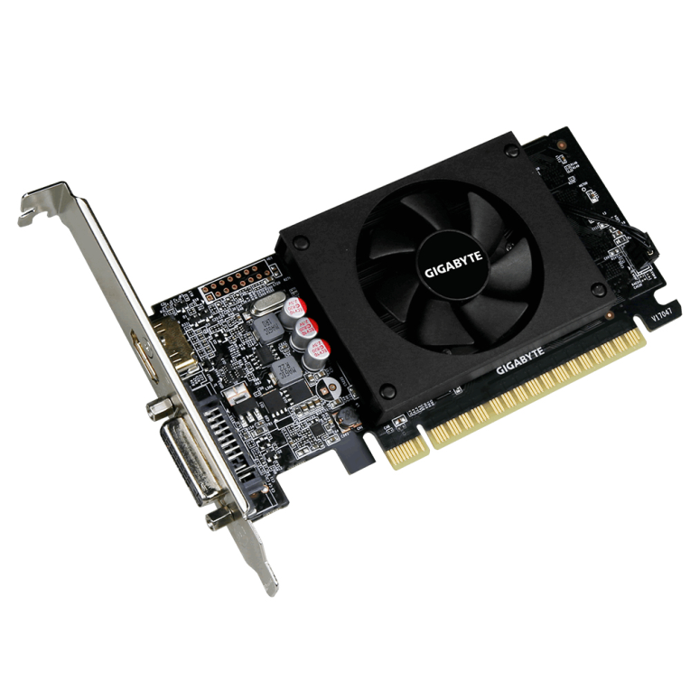 GIGABYTE GV-N710D5-2GL tarjeta gráfica NVIDIA GDDR5 - detalle