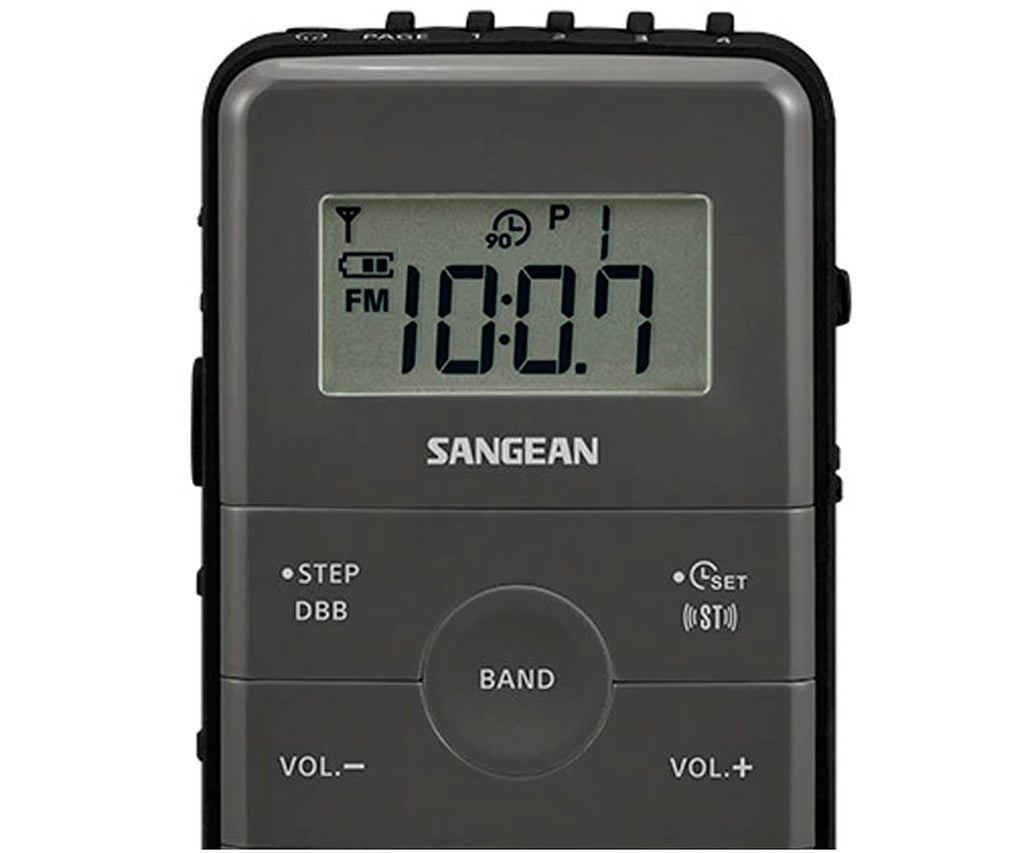 SANGEAN DT-140 NEGRO / RADIO PORTÁTIL - detalle