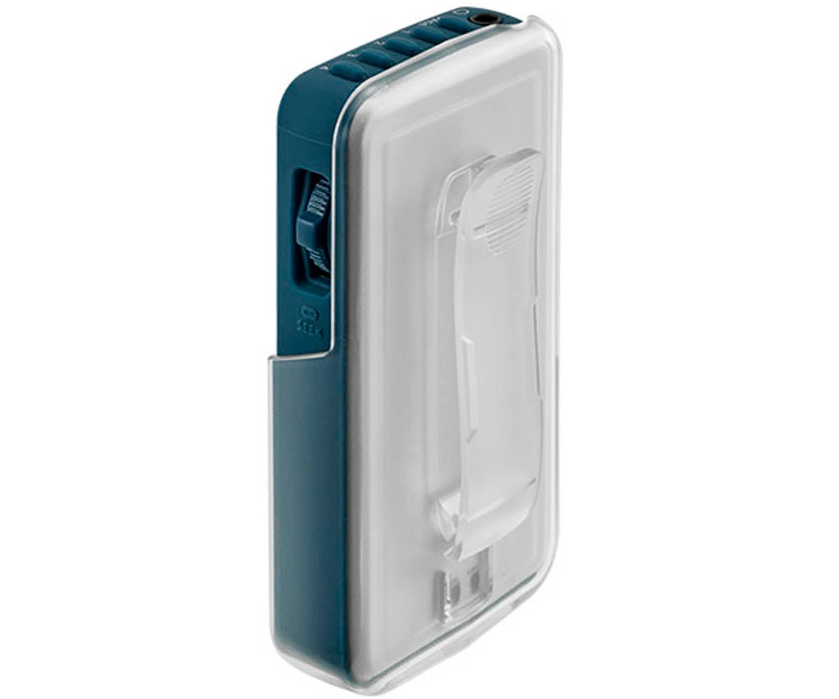SANGEAN DT-140 BLANCO Y AZUL / RADIO PORTÁTIL - detalle