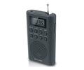 MUSE M-03 R NEGRO / RADIO DESPERTADOR PORTÁTIL