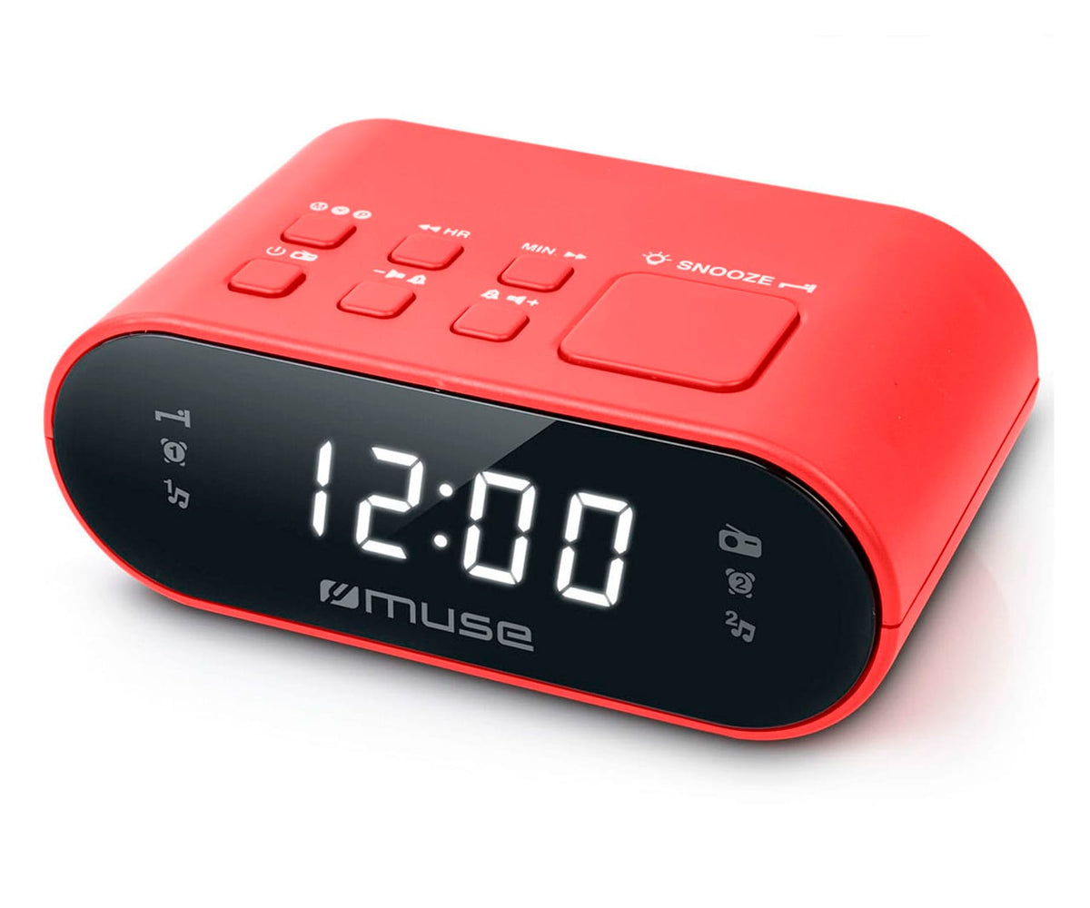MUSE M-10 ROJO / RADIO DESPERTADOR