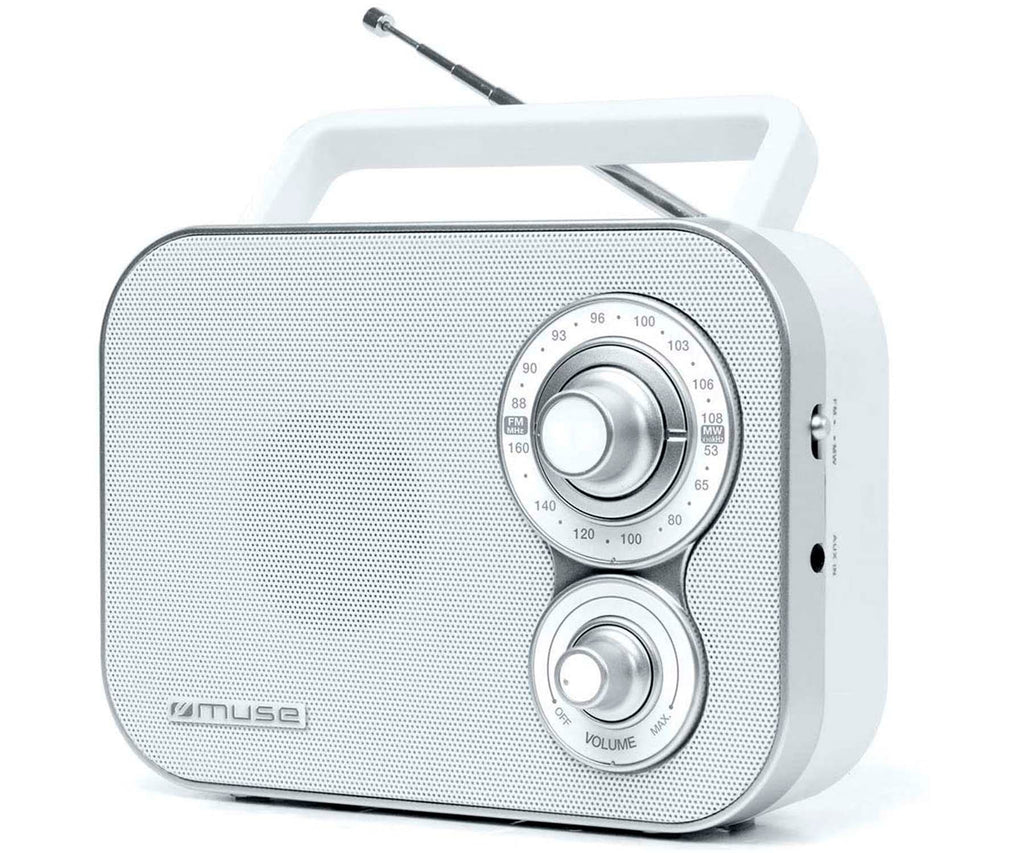 MUSE M-051 RW BLANCO / RADIO PORTÁTIL - detalle