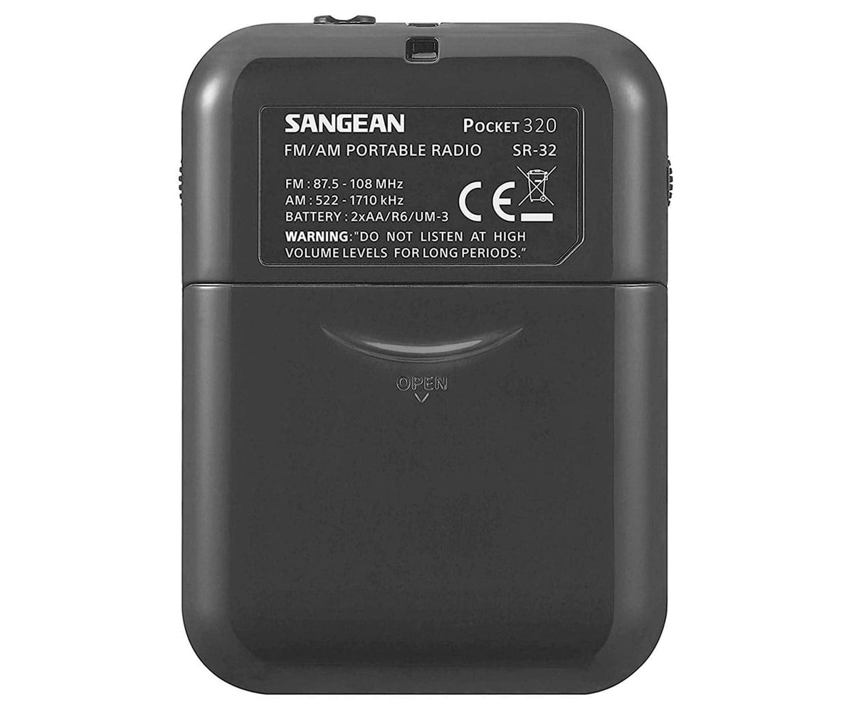 SANGEAN SR-32 NEGRO / RADIO PORTÁTIL - detalle