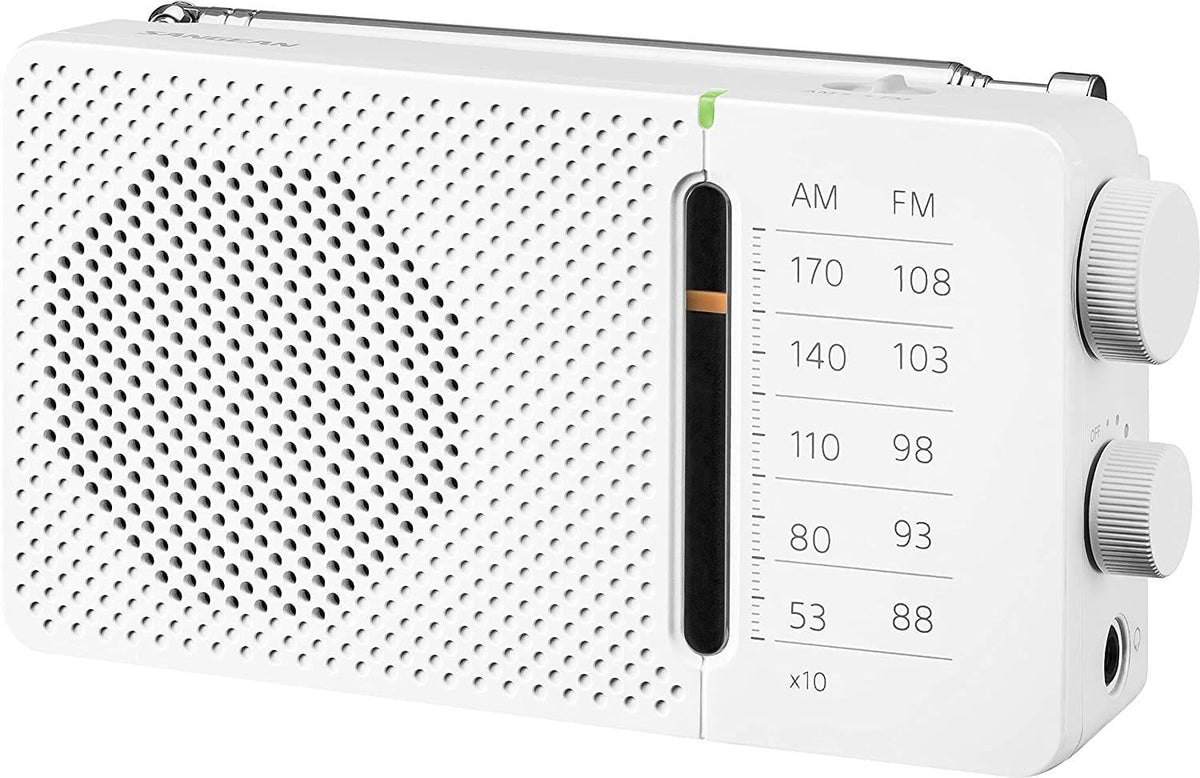 SANGEAN SR-36 BLANCO / RADIO PORTÁTIL - detalle