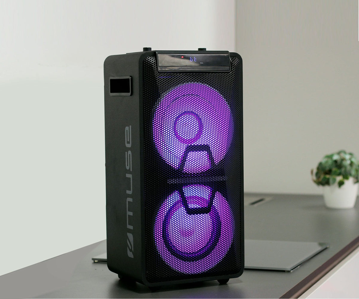 MUSE M1920-DJ BLACK / ALTAVOZ DE FIESTA & KARAOKE - detalle