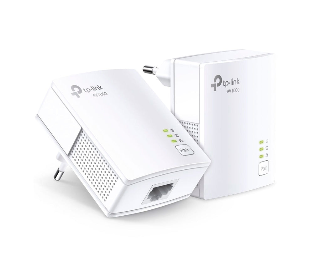 TP-LINK TL-PA7017 KIT / KIT DE ADAPTADORES POWERLINE AV1000 CON PUERTO GIGABIT