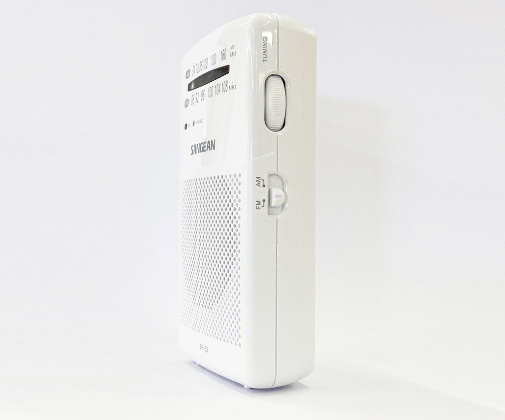 SANGEAN SR-35 BLANCO / RADIO PORTÁTIL - detalle
