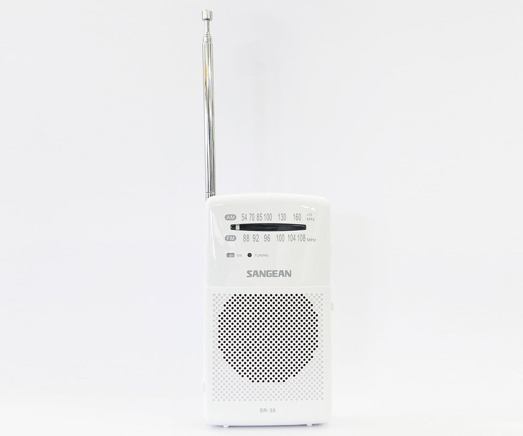 SANGEAN SR-35 BLANCO / RADIO PORTÁTIL - detalle