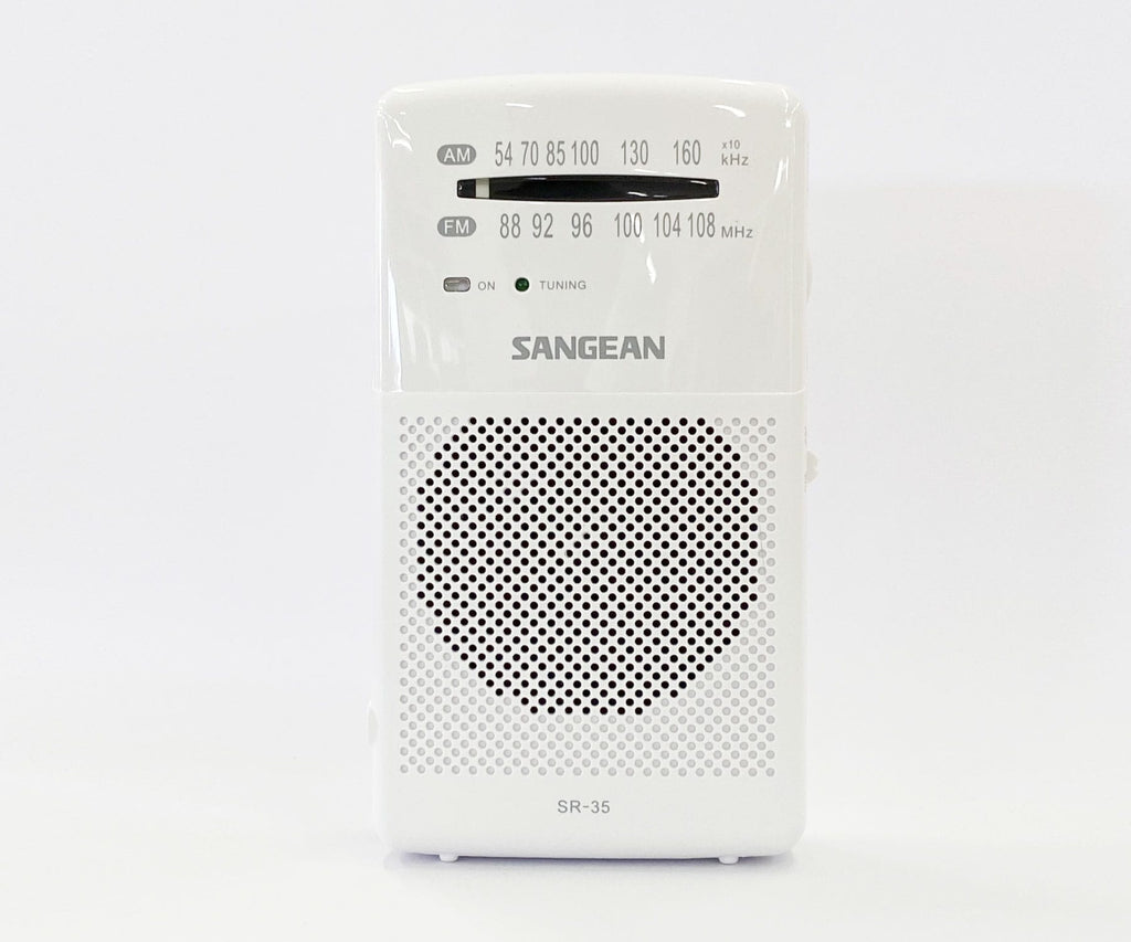 SANGEAN SR-35 BLANCO / RADIO PORTÁTIL