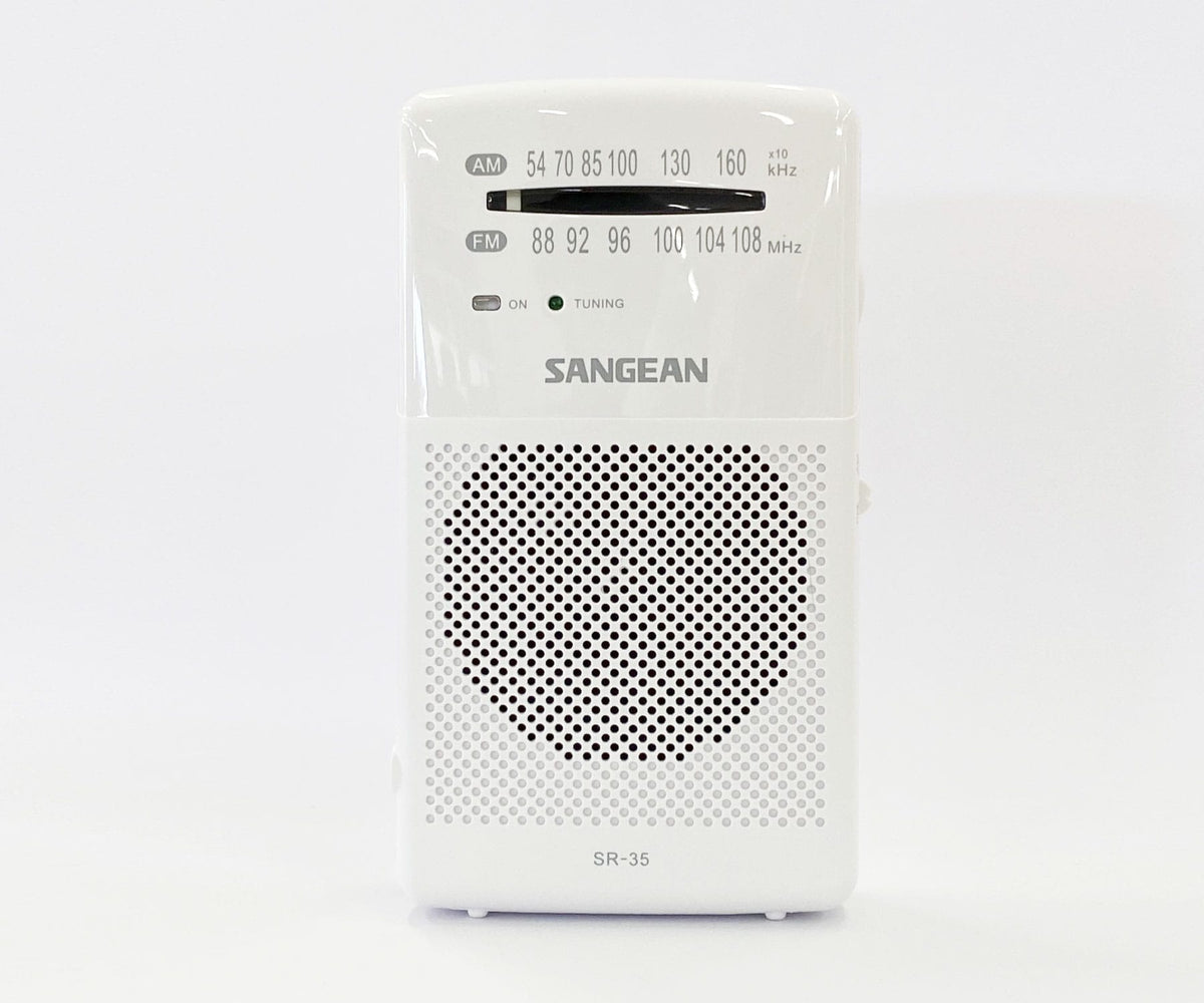 SANGEAN SR-35 BLANCO / RADIO PORTÁTIL