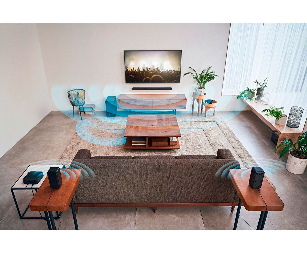 SONY HT-S40R / BARRA DE SONIDO CON SUBWOOFER + TRASEROS 600W 5.1CH - detalle