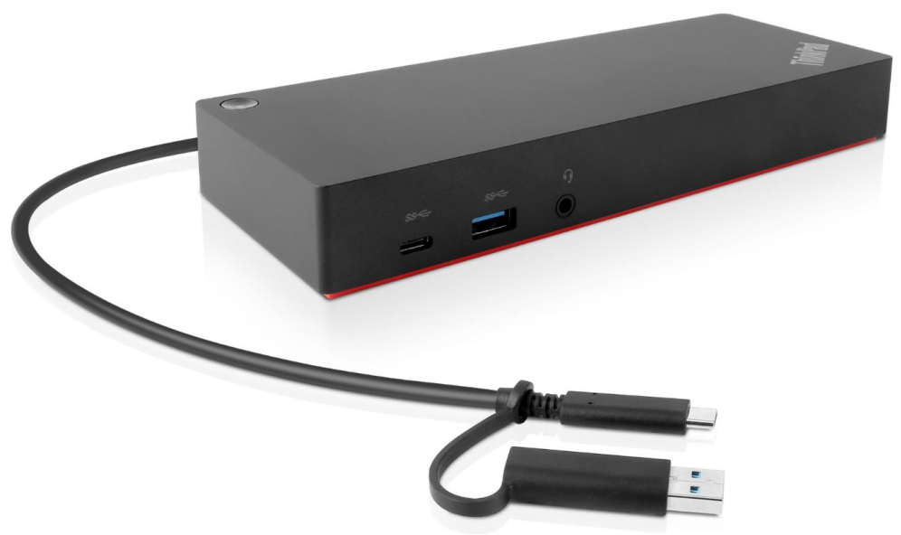 Lenovo 40AF0135EU base para portátil y replicador de puertos Alámbrico Negro - detalle