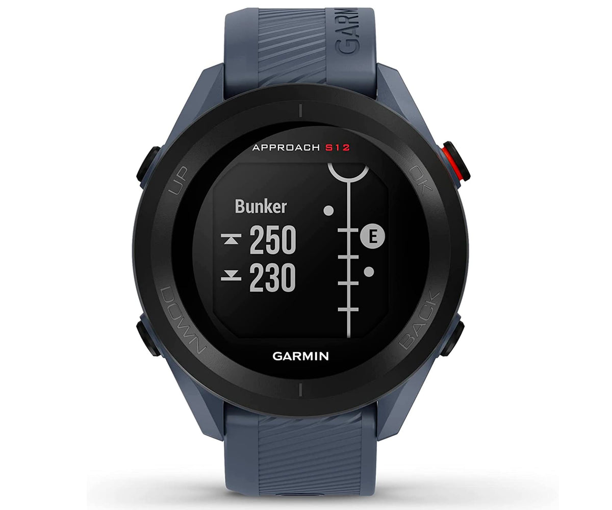 GARMIN APPROACH S12 AZUL (GRANITE BLUE) SMARTWATCH GOLF - detalle