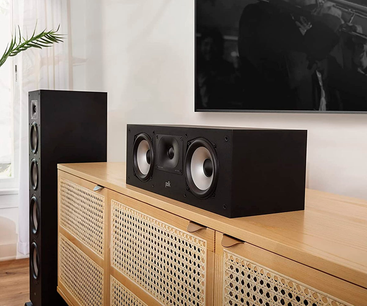 POLK MONITOR XT30C NEGRO / ALTAVOZ CENTRAL DE ESTANTERÍA - detalle