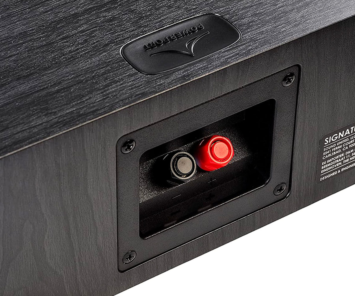 POLK SIGNATURE ELITE ES35 BLACK / ALTAVOZ CENTRAL DE ESTANTERÍA - detalle