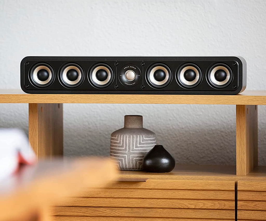 POLK SIGNATURE ELITE ES35 BLACK / ALTAVOZ CENTRAL DE ESTANTERÍA - detalle