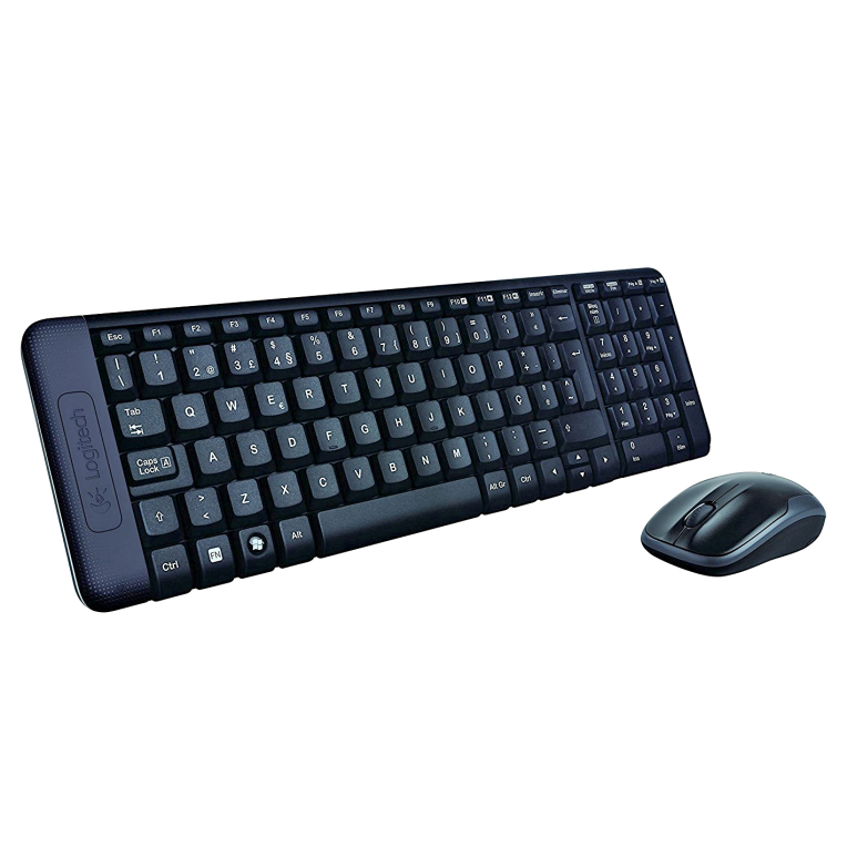 Logitech Wireless Combo MK220 teclado Ratón incluido Oficina USB Español Negro - detalle