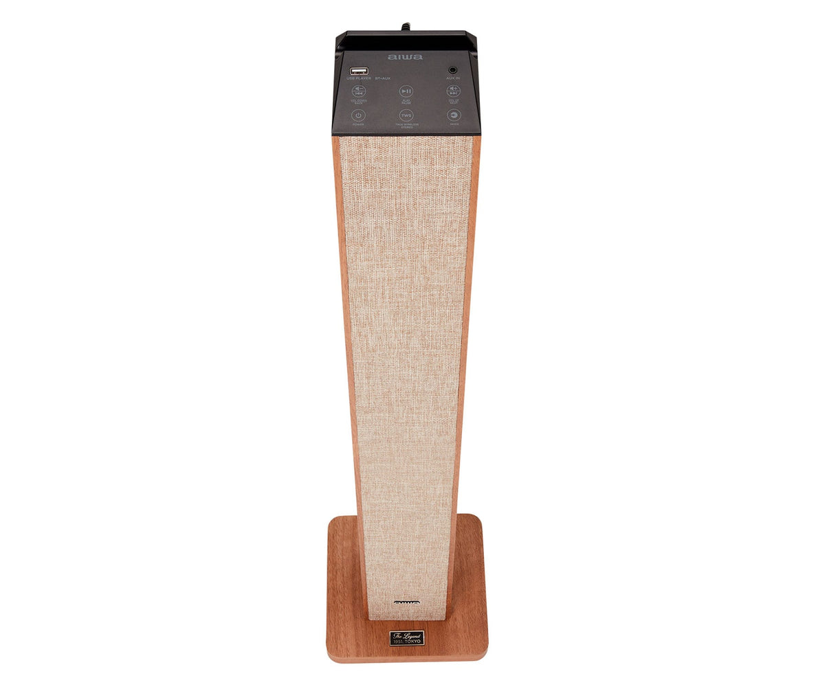 AIWA TSBT-270WD MADERA / ALTAVOZ DE TORRE - detalle