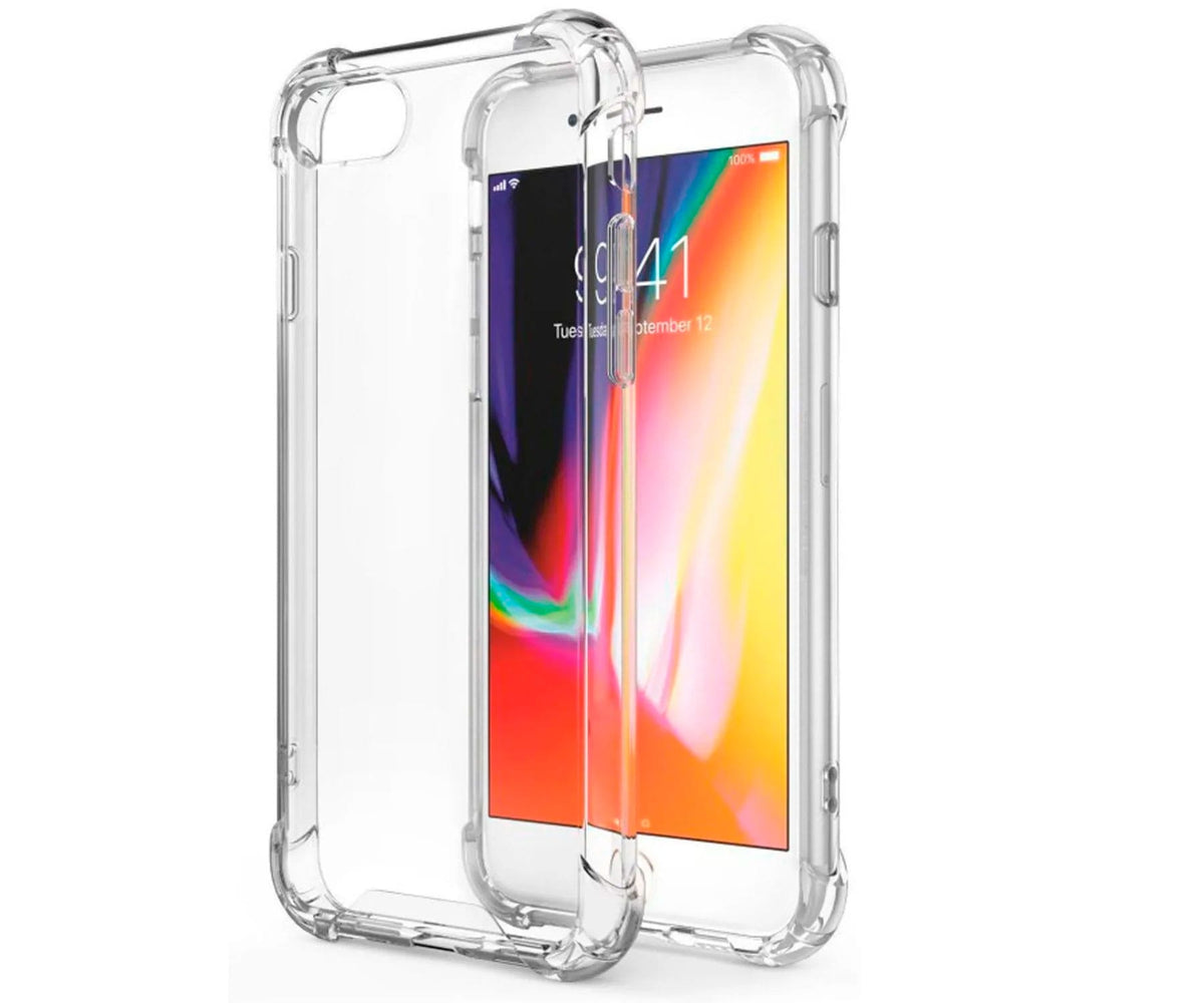 JC FUNDA TRASERA SILICONA TRANSPARENTE / APPLE IPHONE 12 - detalle