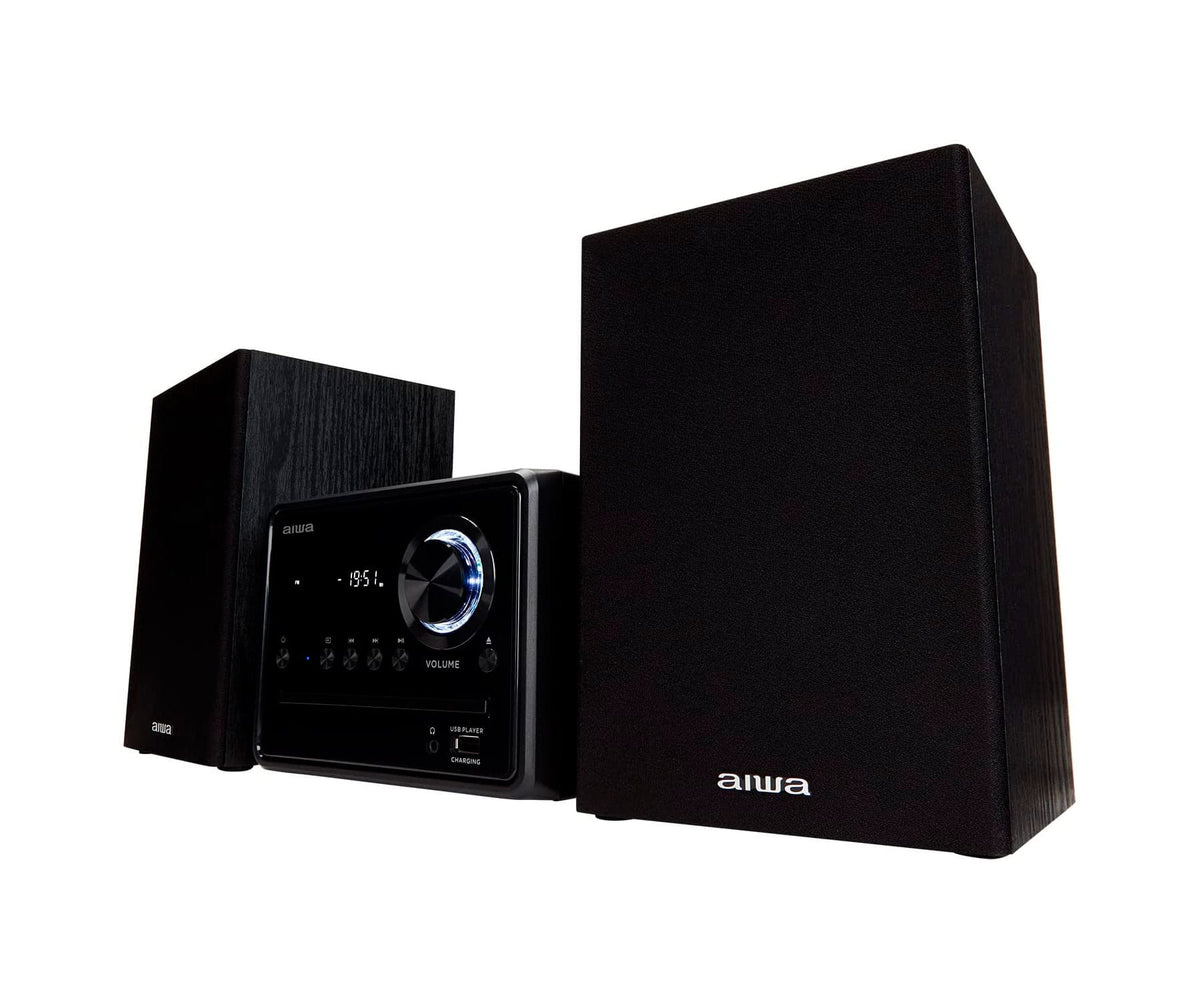 AIWA MSBTU-300 BLACK / MICROCADENA 20W CON ALTAVOCES - detalle