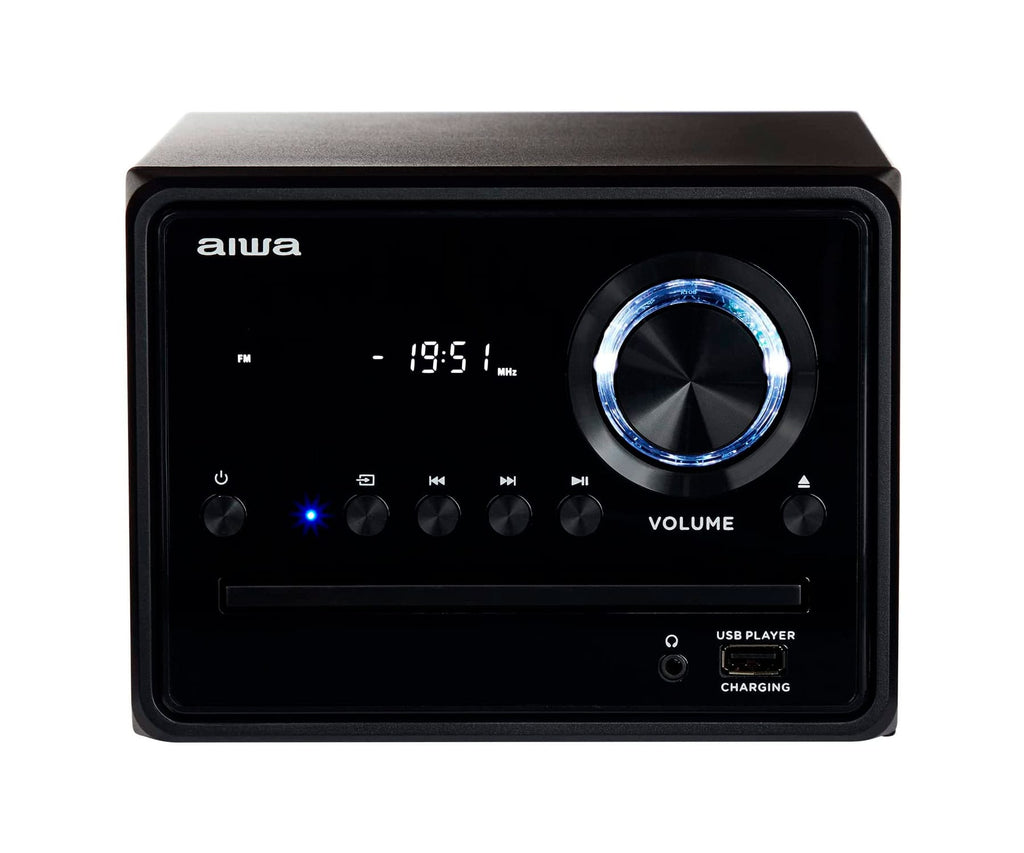 AIWA MSBTU-300 BLACK / MICROCADENA 20W CON ALTAVOCES - detalle