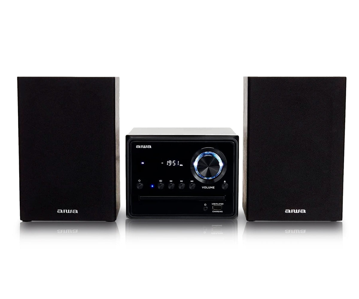 AIWA MSBTU-300 BLACK / MICROCADENA 20W CON ALTAVOCES