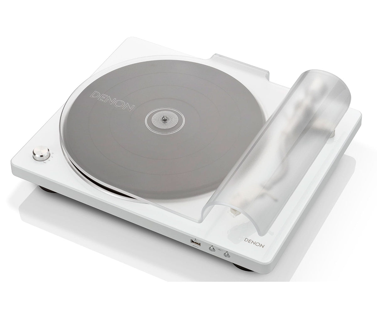 DENON DP-450 USB WHITE / TOCADISCOS HIFI - detalle