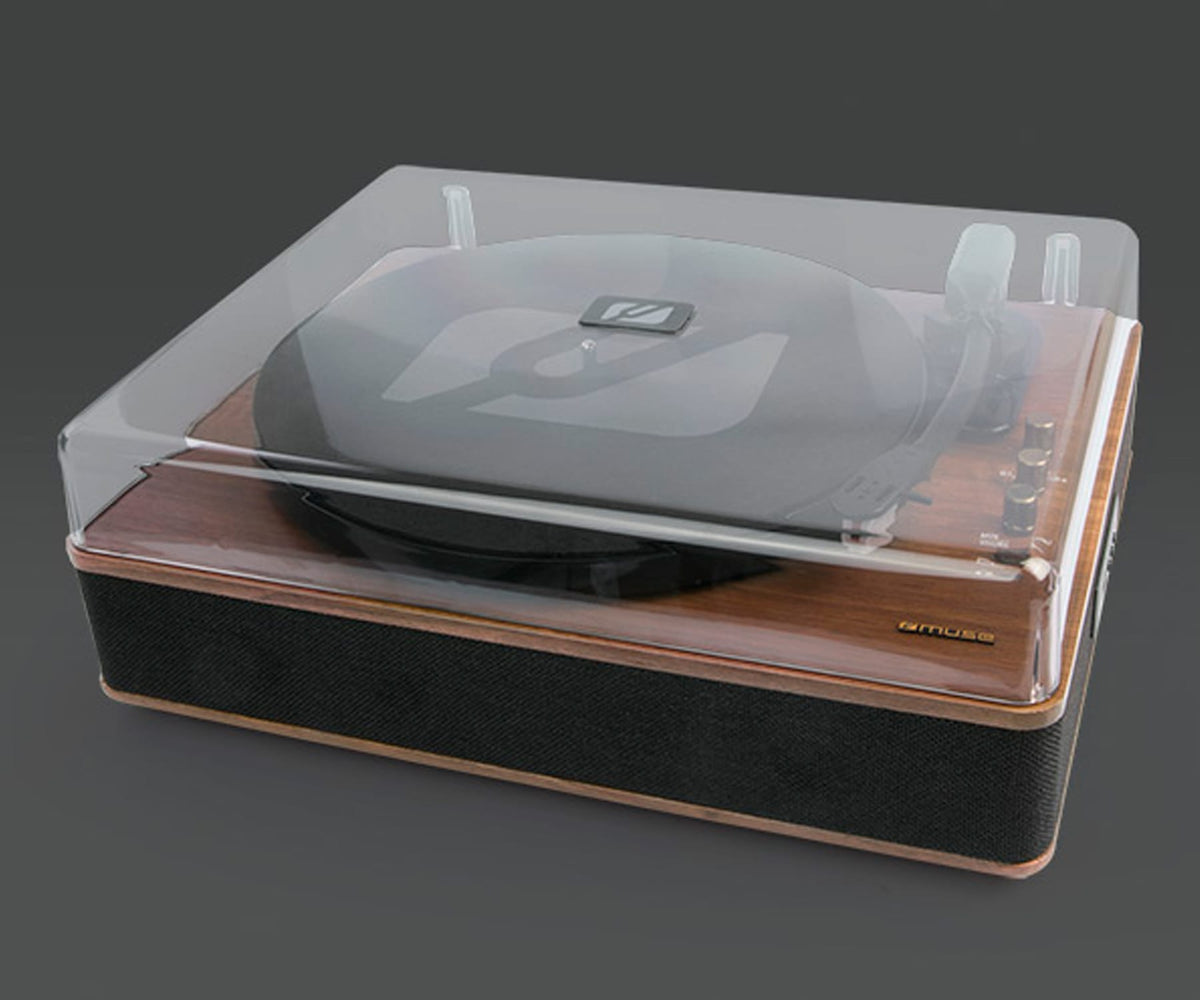 MUSE MT-106 BT WOOD / TOCADISCOS CON ALTAVOCES - detalle
