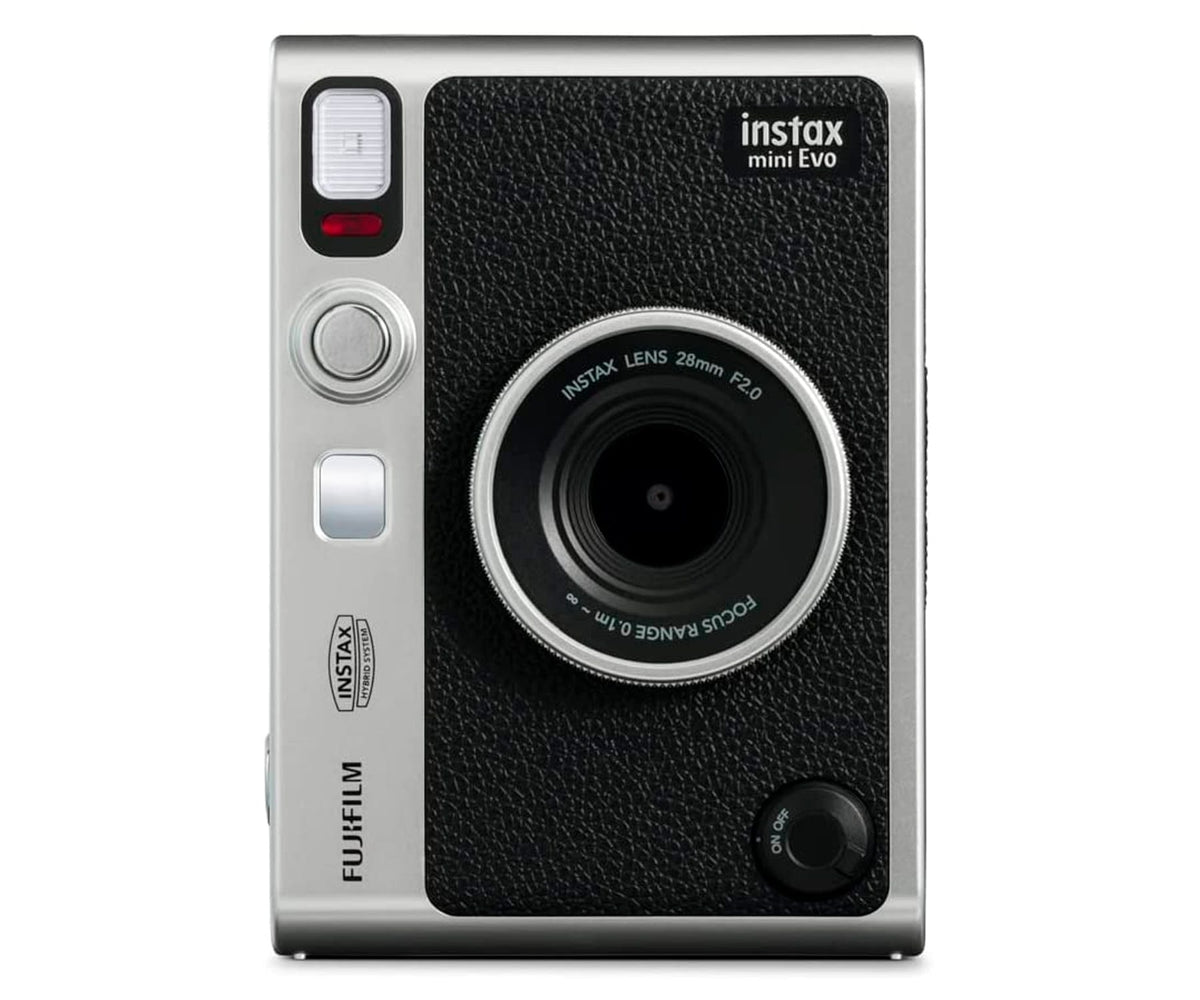 FUJIFILM INSTAX MINI EVO BLACK / CÁMARA INSTANTÁNEA - detalle
