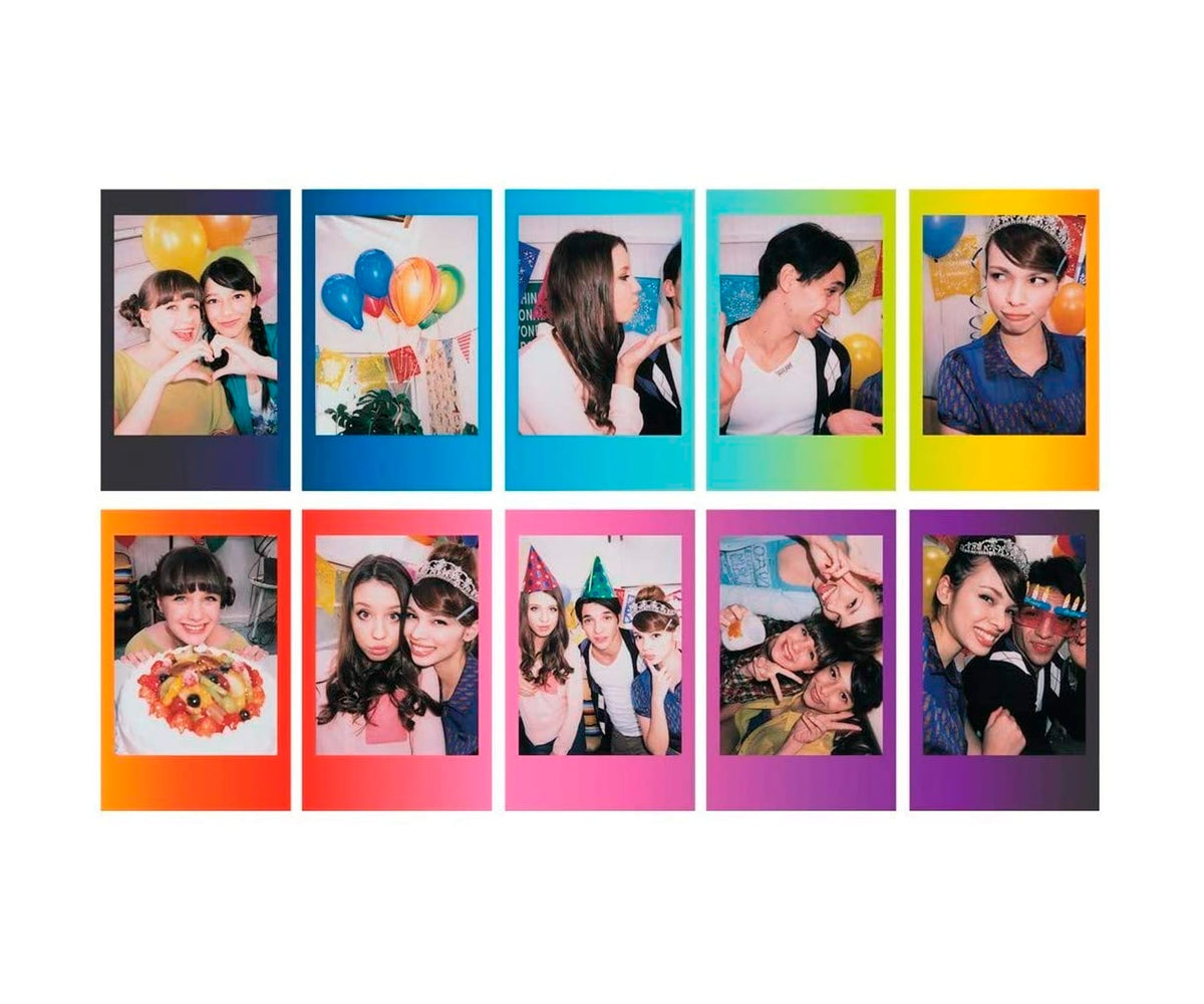 FUJIFILM INSTANT FILM SHOT RAINBOW / PELÍCULA FOTOGRÁFICA INSTANTÁNEA - detalle