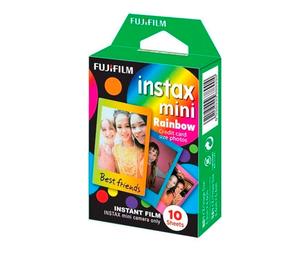 FUJIFILM INSTANT FILM SHOT RAINBOW / PELÍCULA FOTOGRÁFICA INSTANTÁNEA