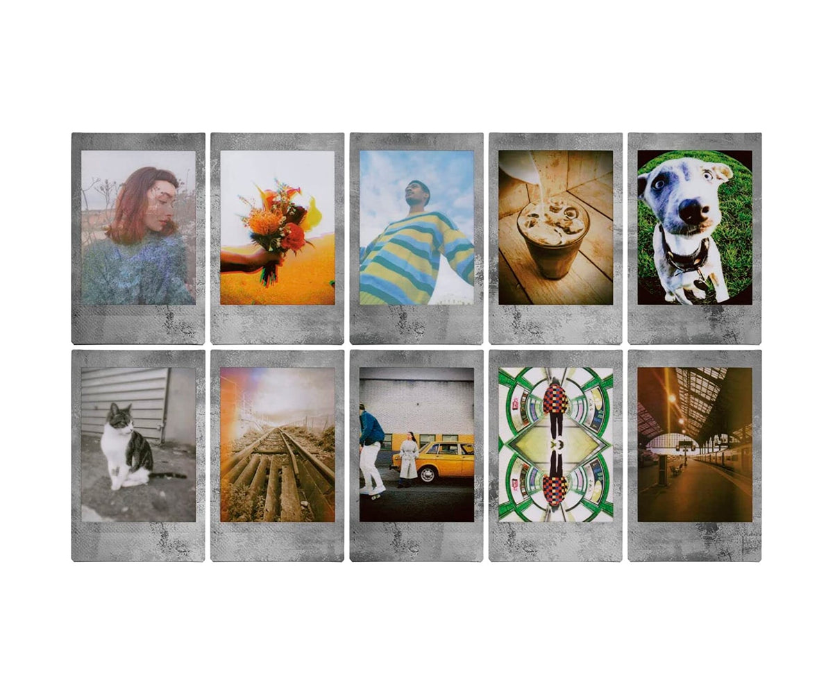 FUJIFILM INSTANT FILM SHOT STONE GRAY / PELÍCULA FOTOGRÁFICA INSTANTÁNEA - detalle
