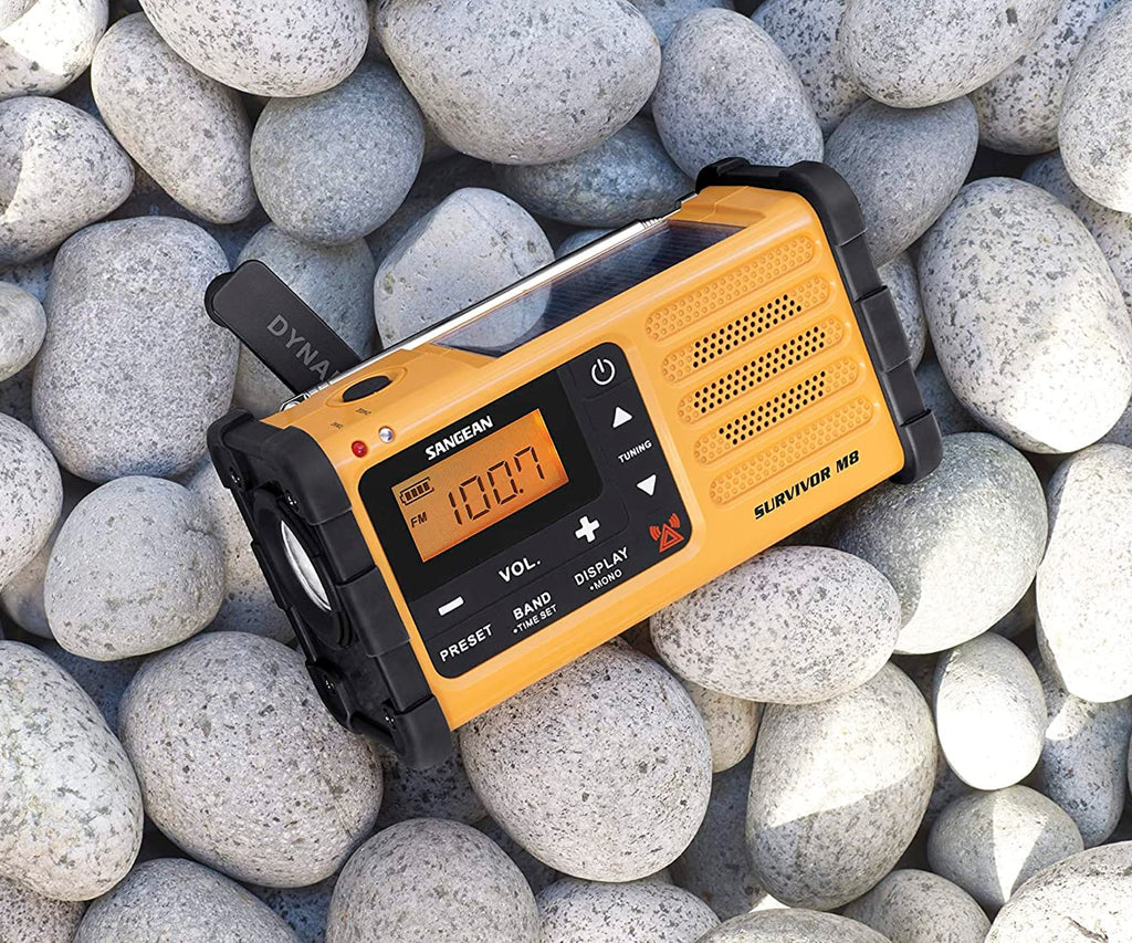SANGEAN SURVIVOR M8 / RADIO PORTÁTIL - detalle