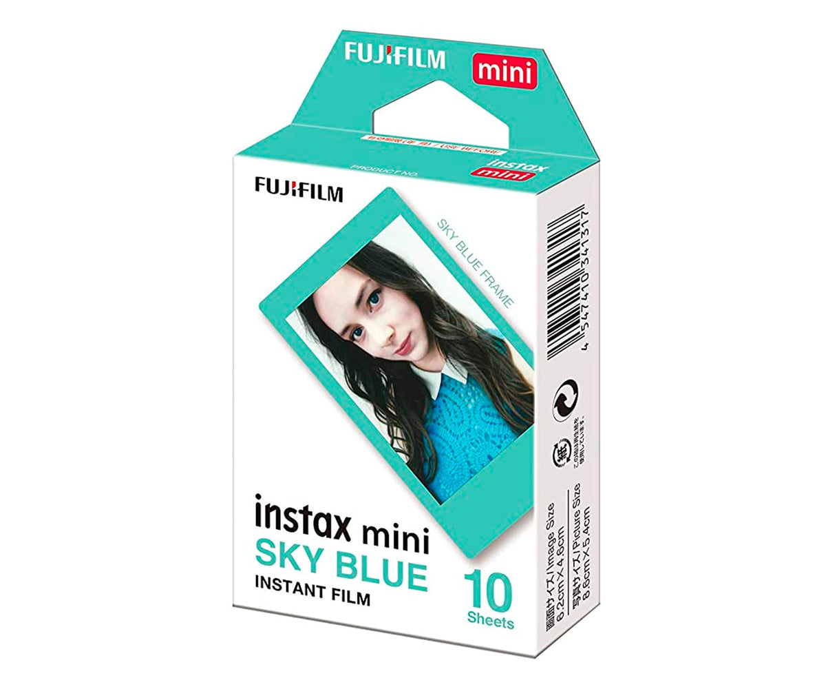 FUJIFILM INSTANT FILM SHOT BLUE FRAME / PELÍCULA FOTOGRÁFICA INSTANTÁNEA