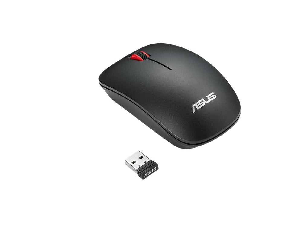 ASUS WT300 RF MOUSE/BK-RD ratón Oficina Ambidextro RF inalámbrico 1600 DPI