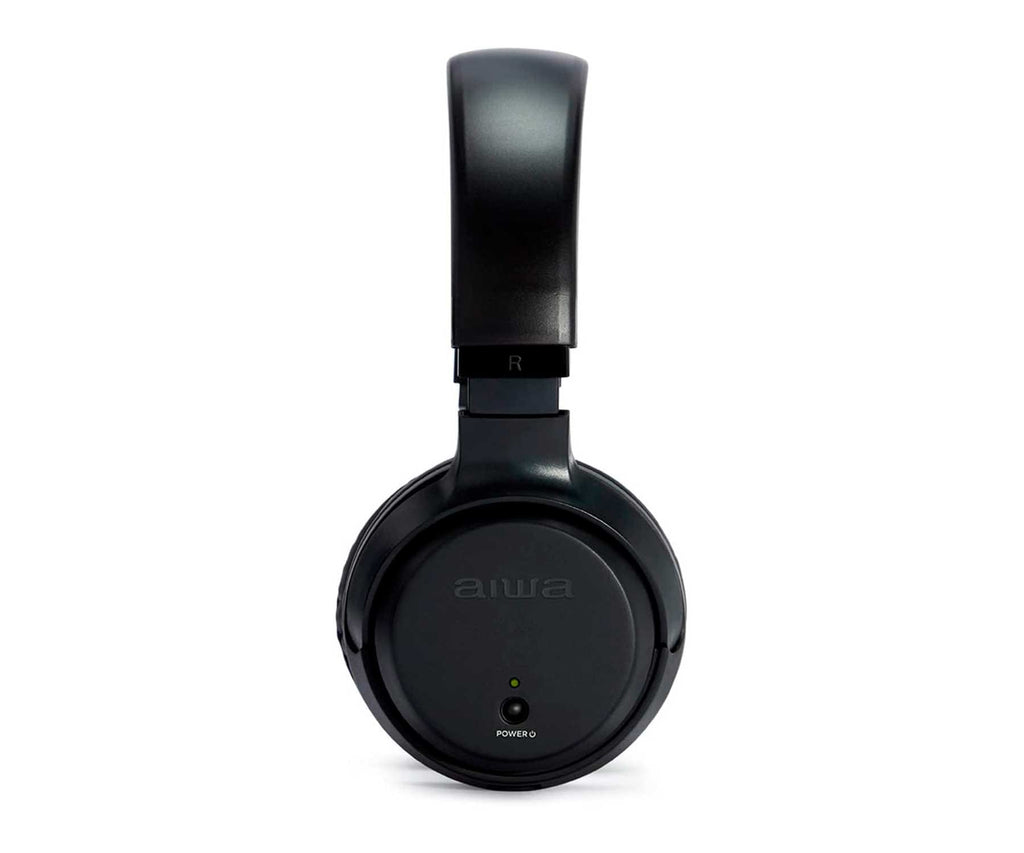 AIWA WHF-930D BLACK / AURICULARES OVEREAR INALÁMBRICOS RF - detalle