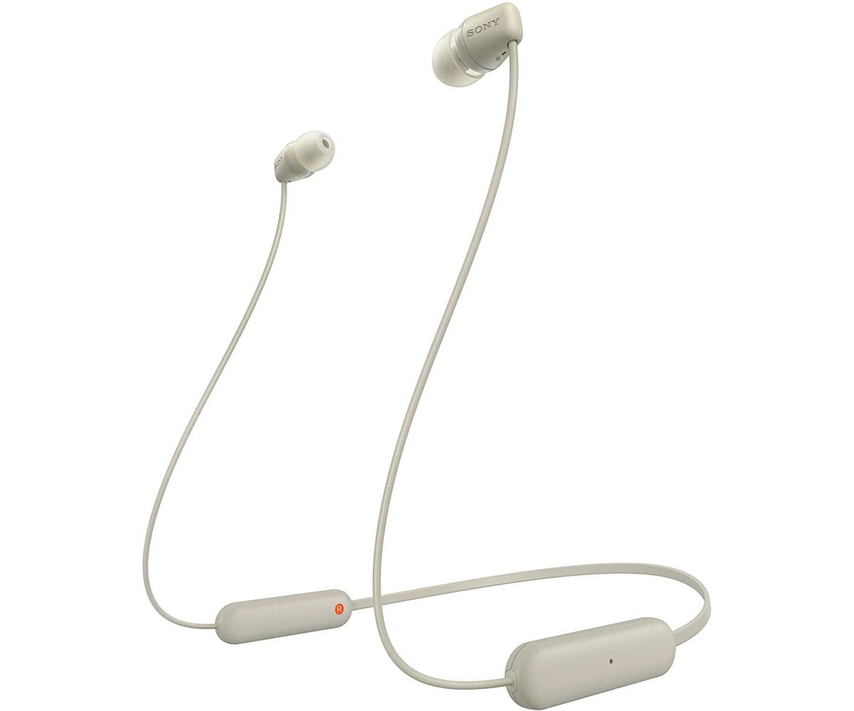 SONY WI-C100 GREY / AURICULARES INEAR INALÁMBRICOS