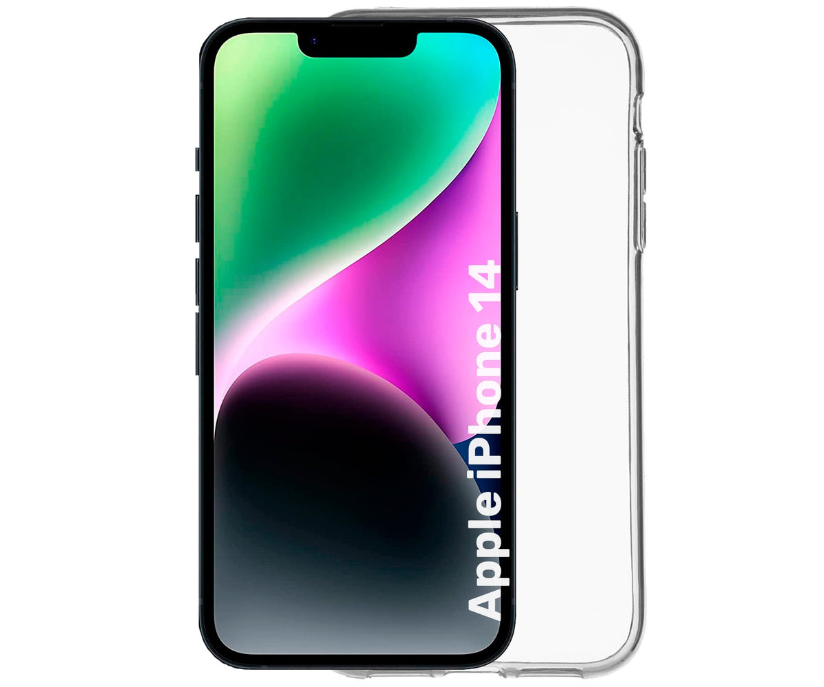 JC FUNDA TRASERA SILICONA TRANSPARENTE / APPLE IPHONE 14