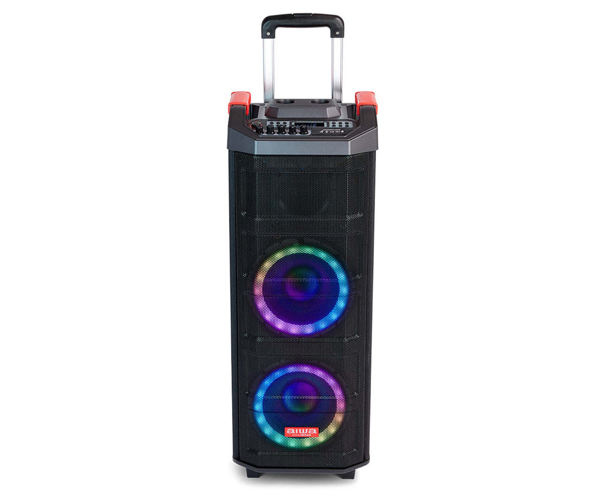 AIWA KBTUS-608 BLACK / ALTAVOZ DE FIESTA & KARAOKE - detalle