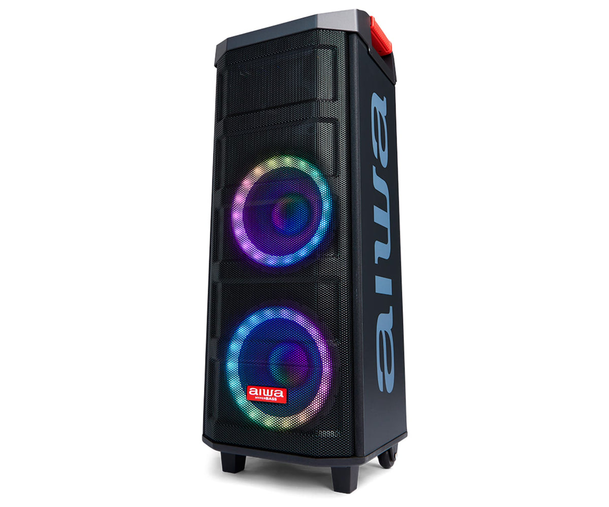 AIWA KBTUS-608 BLACK / ALTAVOZ DE FIESTA & KARAOKE - detalle