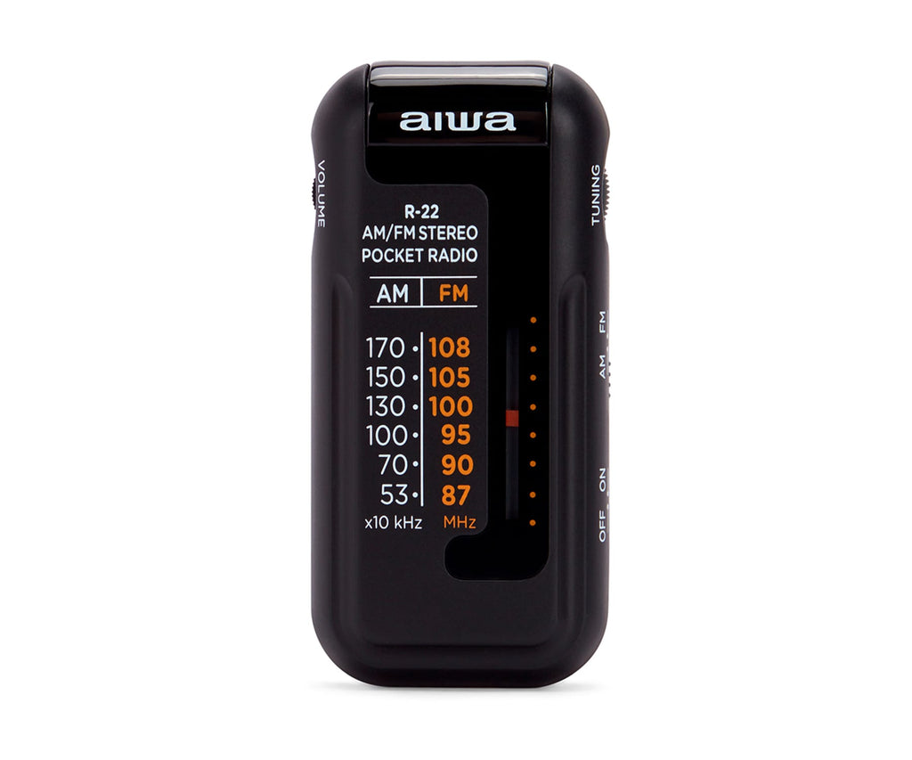 AIWA RS-22 NEGRO / RADIO FM AM PORTÁTIL - detalle