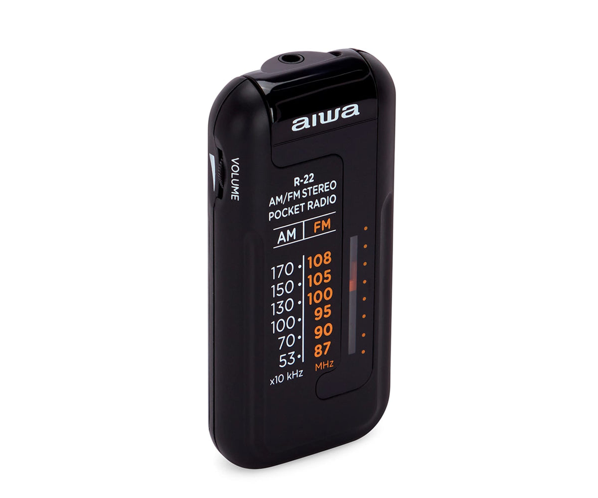 AIWA RS-22 NEGRO / RADIO FM AM PORTÁTIL - detalle