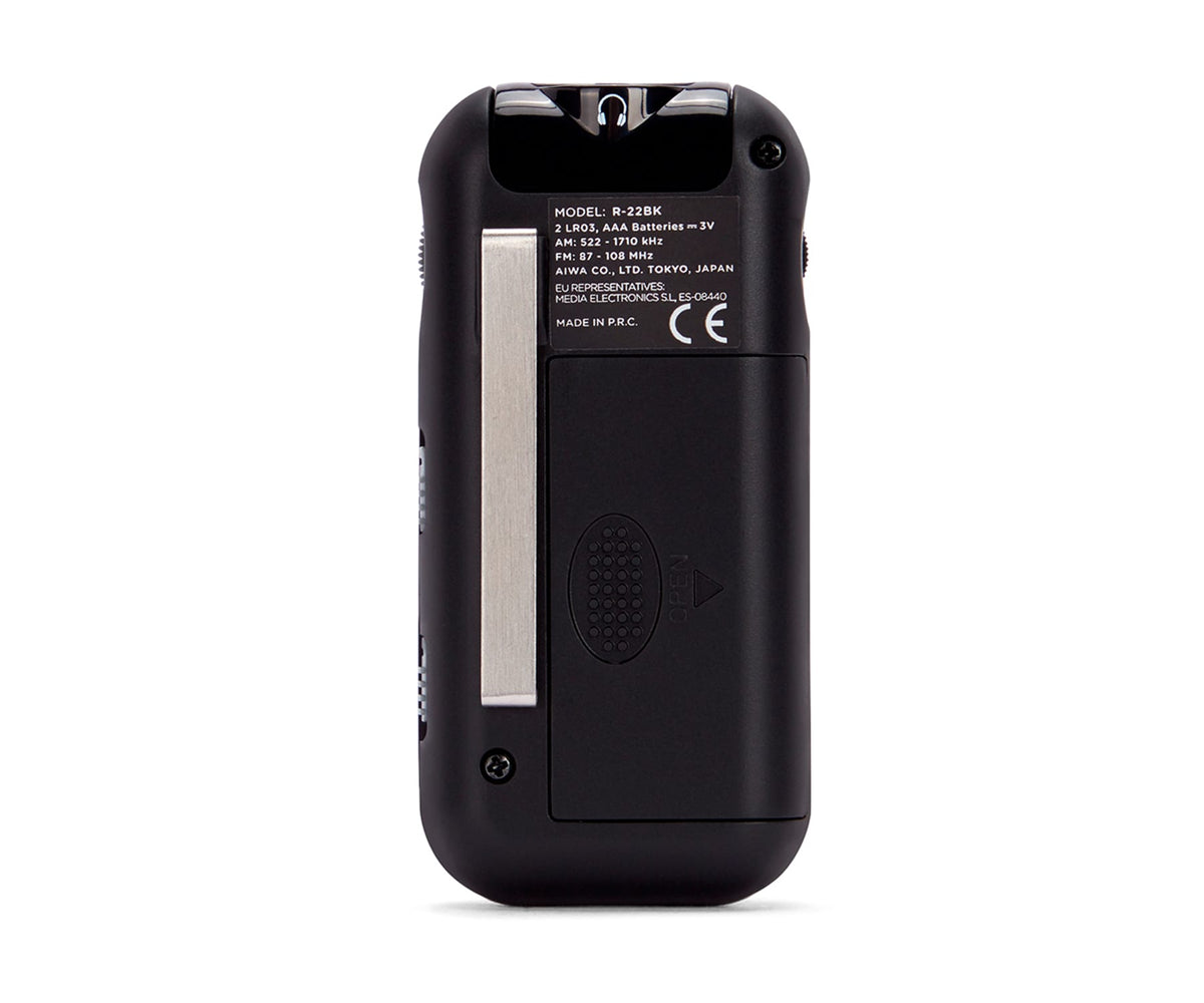 AIWA RS-22 NEGRO / RADIO FM AM PORTÁTIL - detalle