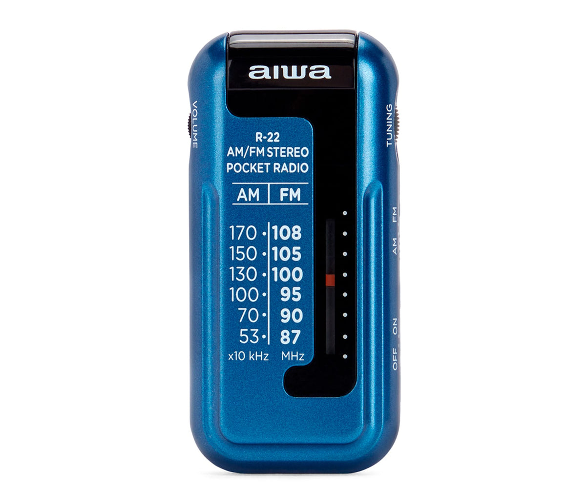 AIWA RS-22BL AZUL / RADIO PORTÁTIL - detalle