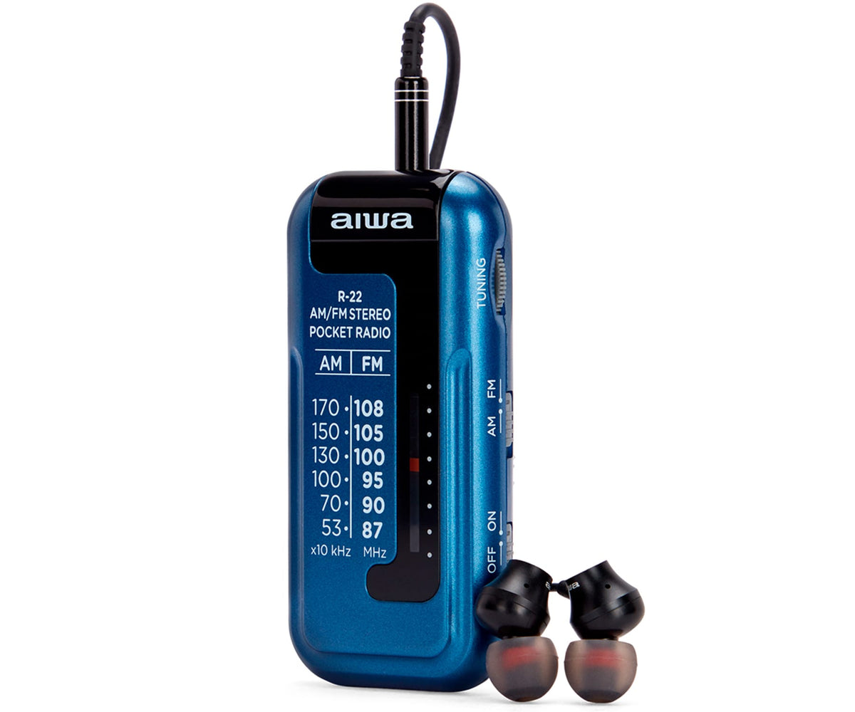 AIWA RS-22BL AZUL / RADIO PORTÁTIL