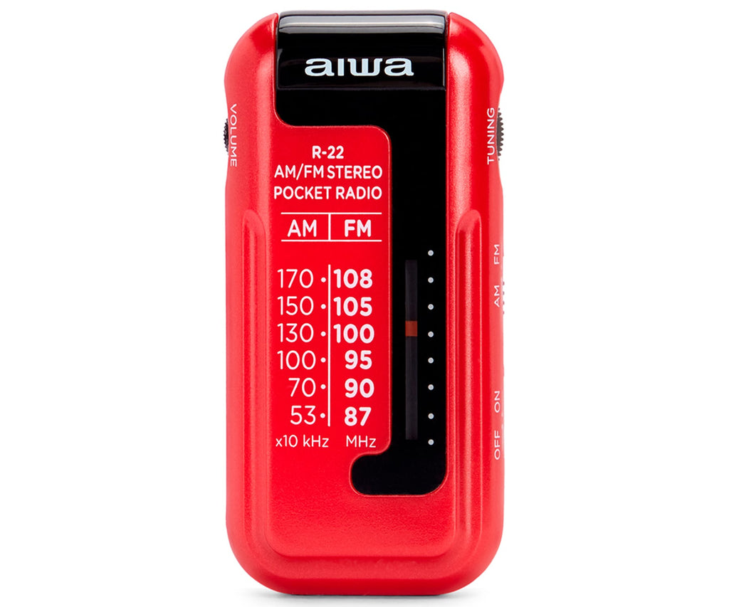 AIWA RS-22 ROJO / RADIO PORTÁTIL - detalle
